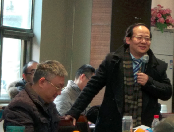 文军院长代表我院做总结发言